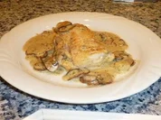 Bacalao mit Pilzen in Sahnesauce - Rezept