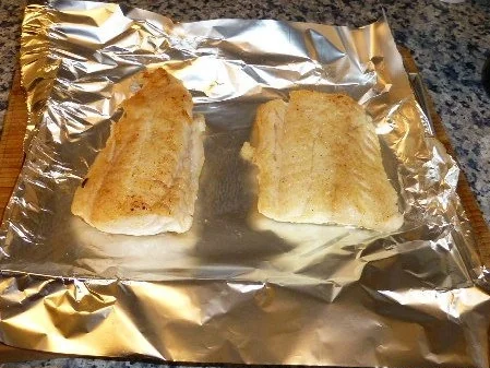 Bacalao mit Pilzen in Sahnesauce - Rezept - Bild Nr. 2