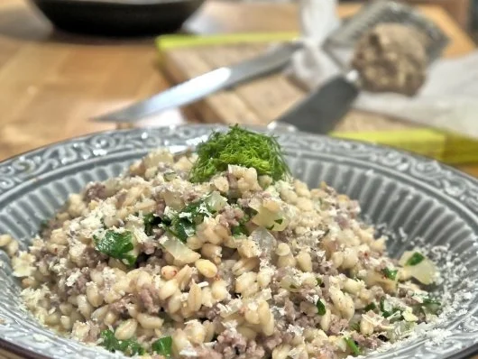 Weichweizen mit Rinderhack und Fenchel - Rezept - Bild Nr. 11