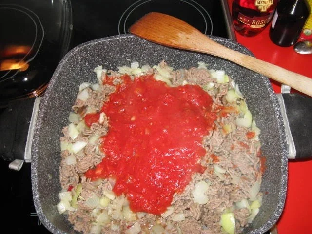 Hackfleisch Pfanne mit Paprika und Reis - Rezept - Bild Nr. 6