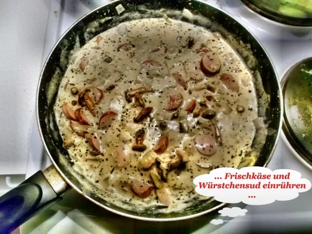 Pilze: Pfifferlinge in Käsesoße - Rezept - Bild Nr. 9