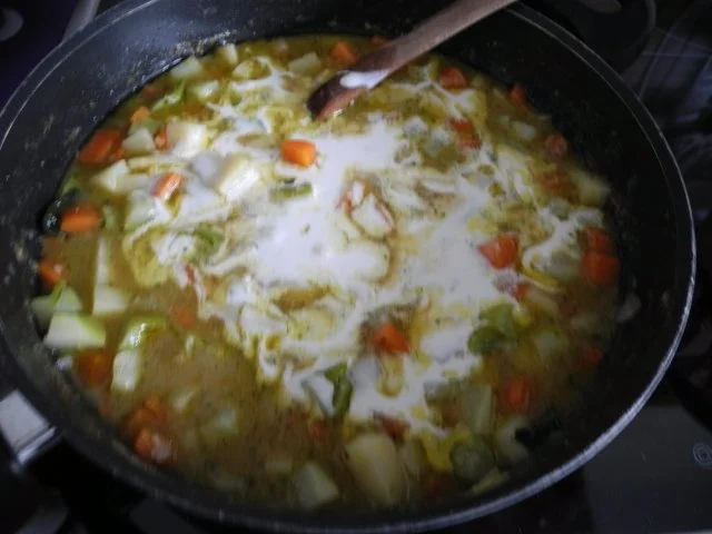 Rezept: Vegan : Gemüse - Frikassee Bild Nr. 4 Vegan : Gemüse - Frikassee - Rezept - Bild Nr. 4