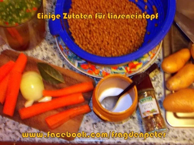 Linseneintopf mit Zwiebelspeckbrötchen - Rezept - Bild Nr. 7