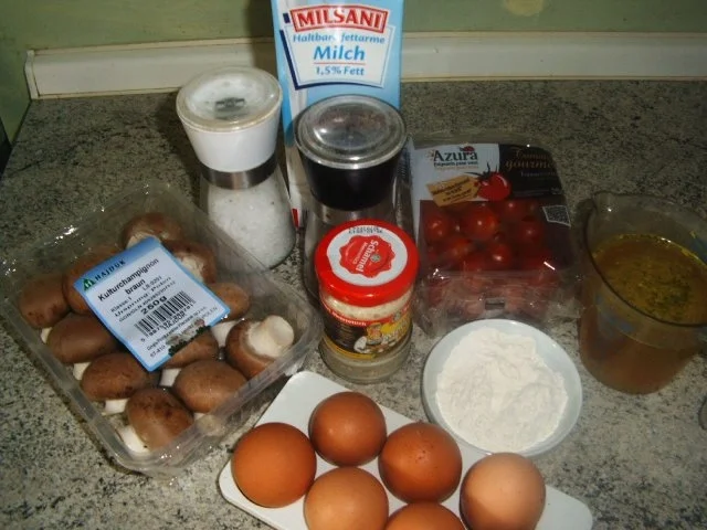 Rezept: Eier-Champignon-Pfanne Bild Nr. 3 Eier-Champignon-Pfanne - Rezept - Bild Nr. 3