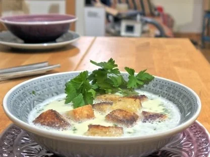 Knoblauchsuppe mit Croutons - Rezept - Bild Nr. 9