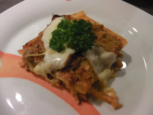 Rezept: Erikas Thunfisch-Lasagne Bild Nr. 3 Erikas Thunfisch-Lasagne - Rezept - Bild Nr. 3