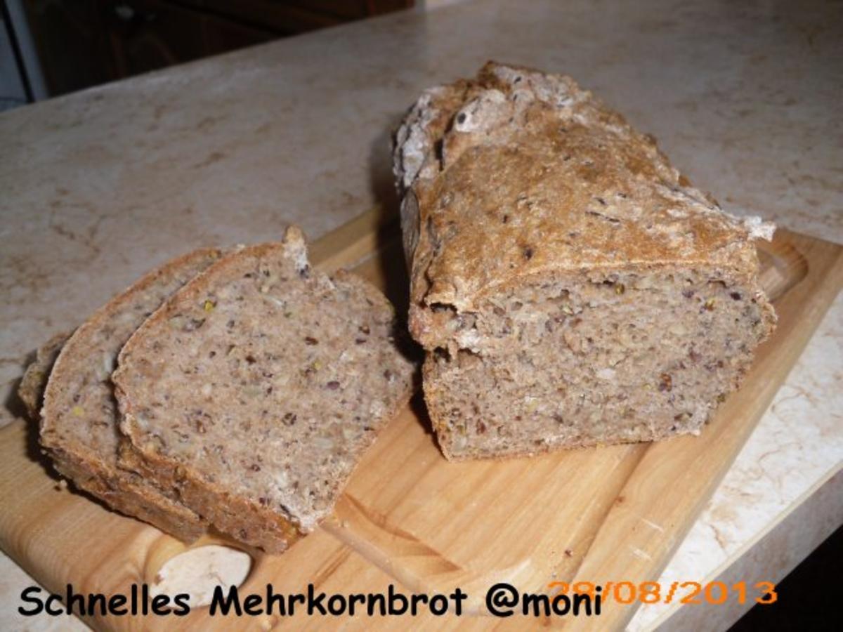 Mehrkornbrot - schnell in 4-5 min.gerührt - Rezept - kochbar.de