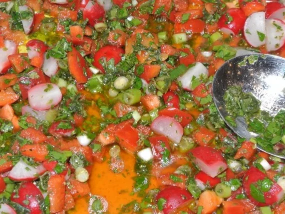 super leckerer Couscous Salat als Hauptgericht mit Hühnchen... - Rezept - Bild Nr. 4