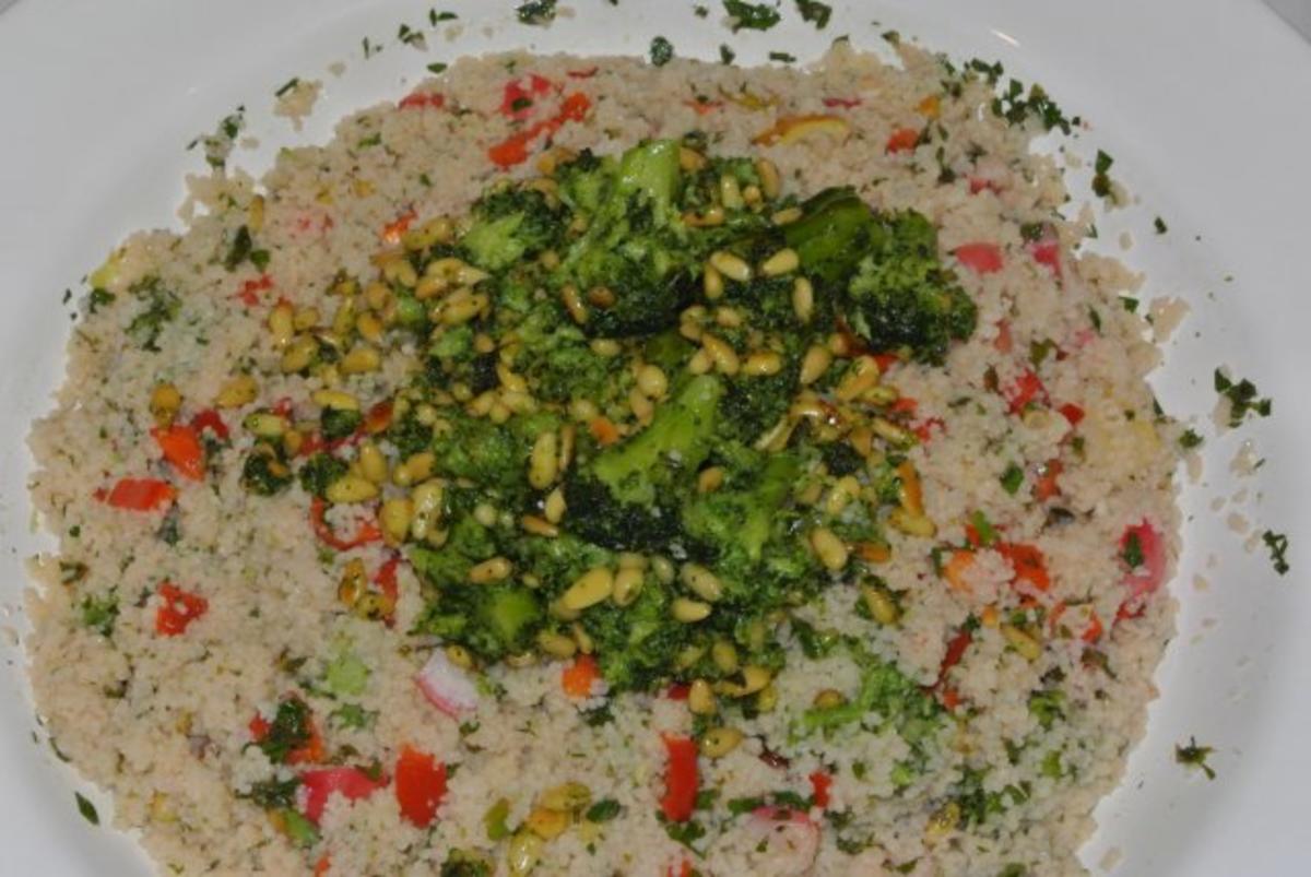 super leckerer Couscous Salat als Hauptgericht mit Hühnchen... - Rezept - Bild Nr. 9