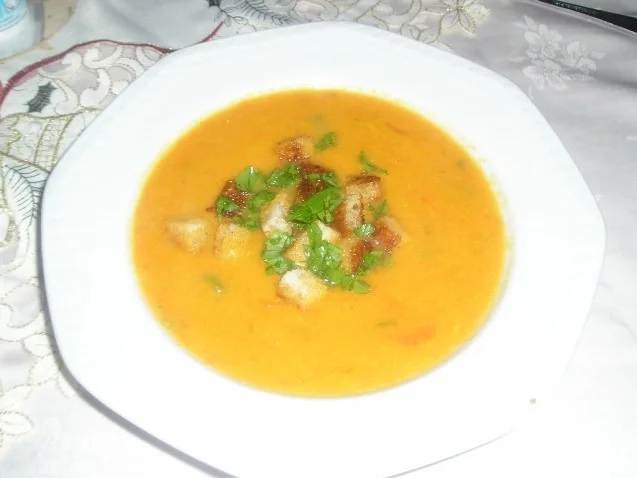Karottencremesuppe - Rezept
