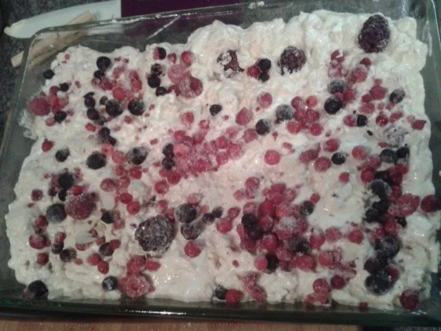Rezept: Ofenschlupfer mit Waldbeeren Variante 2 Ofenschlupfer mit Waldbeeren Variante 2 - Rezept