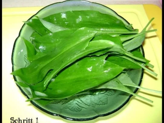 Bärlauchsuppe mit Parmesan - Rezept