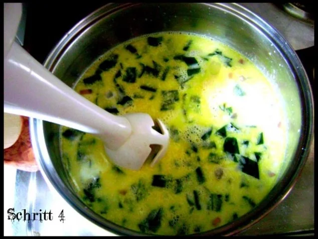 Bärlauchsuppe mit Parmesan - Rezept - Bild Nr. 4