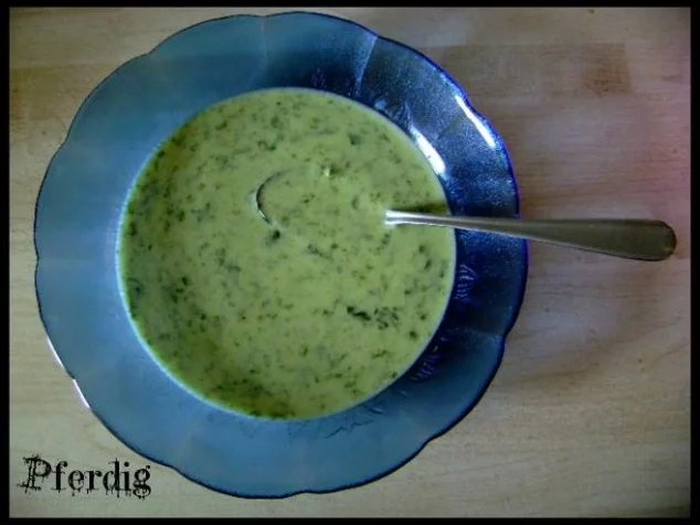 Bärlauchsuppe mit Parmesan - Rezept - Bild Nr. 6