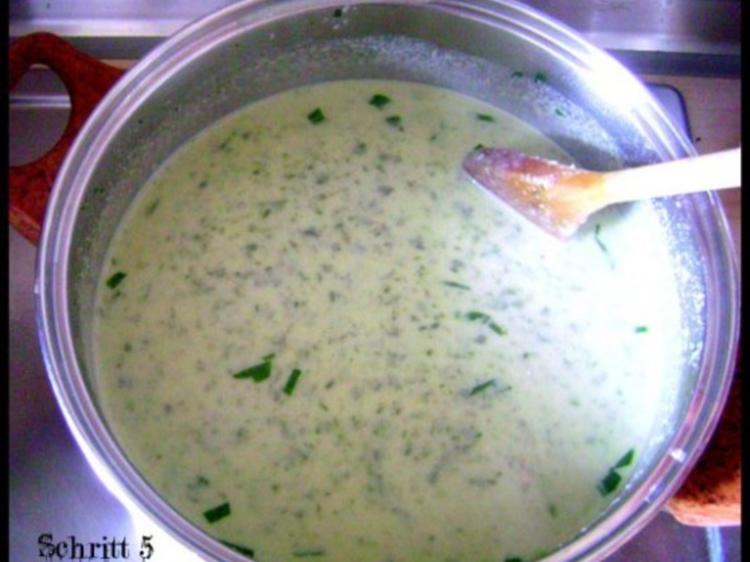 Bärlauchsuppe mit Parmesan - Rezept mit Bild - kochbar.de