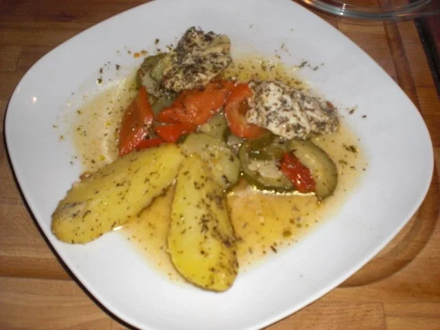 Zitronengemüse mit Huhn à la Linda - Rezept