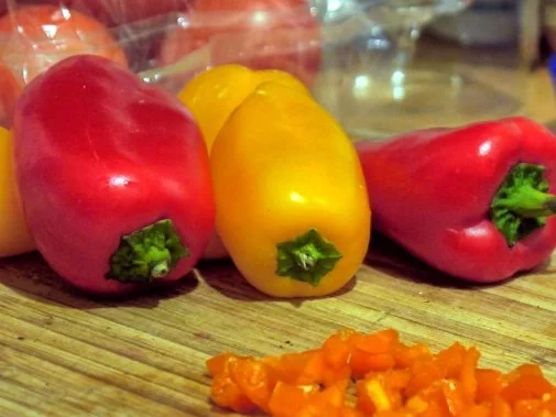 Rezept: Winterlich-fruchtiger Linsensalat mit Fetapäckchen Bild Nr. 5 Winterlich-fruchtiger Linsensalat mit Fetapäckchen - Rezept - Bild Nr. 5