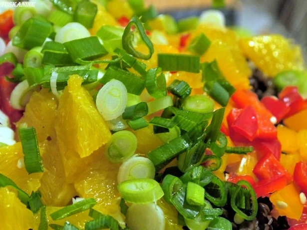 Rezept: Winterlich-fruchtiger Linsensalat mit Fetapäckchen Bild Nr. 9 Winterlich-fruchtiger Linsensalat mit Fetapäckchen - Rezept - Bild Nr. 9