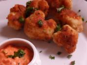 Gemüse: Knusprig gebratener Blumenkohl & dazu ein fruchtig-pikanter Paprika-Dip - Rezept