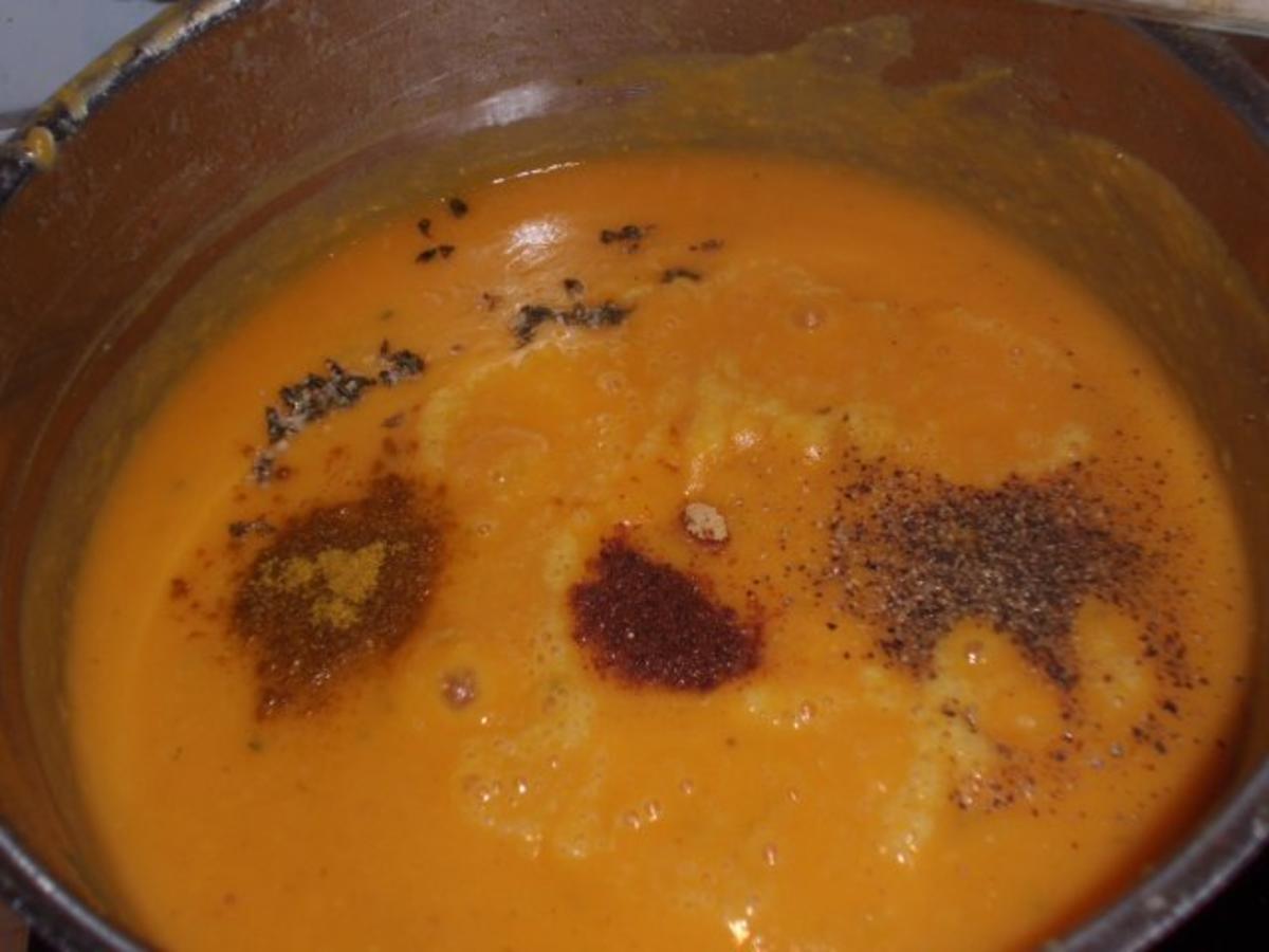 Suppe: Kürbis-Quitten-Cremesuppe - Rezept - Bild Nr. 5
