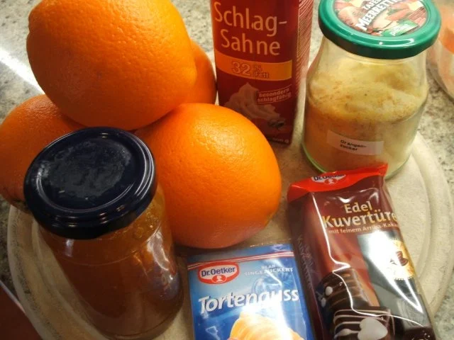 Backen: Schokosahnetorte mit Orangen - Rezept - Bild Nr. 7
