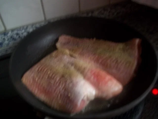 Rezept: Wels-filet gebraten Bild Nr. 3 Wels-filet gebraten - Rezept - Bild Nr. 3