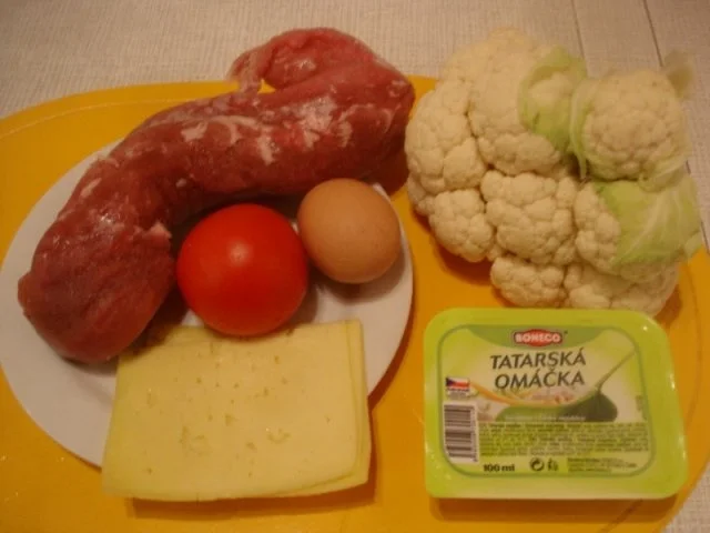 Schweinefilets-Medaillons mit gebackenem Blumenkohl und Tatarsauce *) - Rezept - Bild Nr. 2