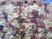 Rezept: Hackfleischpizza ratz fatz Hackfleischpizza ratz fatz - Rezept