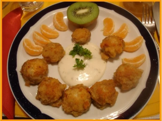 Gebackene Champignons - Rezept