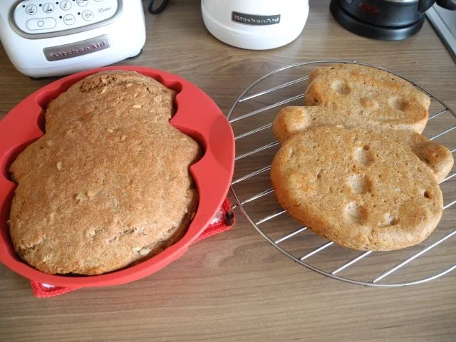 Rezept: Brot & Brötchen : Dinkel - Mandel - Reislmehl - Brot Brot & Brötchen : Dinkel - Mandel - Reislmehl - Brot - Rezept