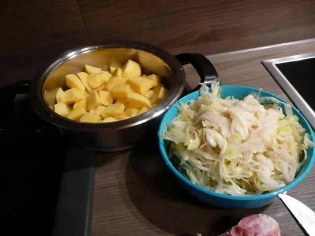 Rezept: Straßburger Sauerkraut mit Einlage ! Bild Nr. 2 Straßburger Sauerkraut mit Einlage ! - Rezept - Bild Nr. 2