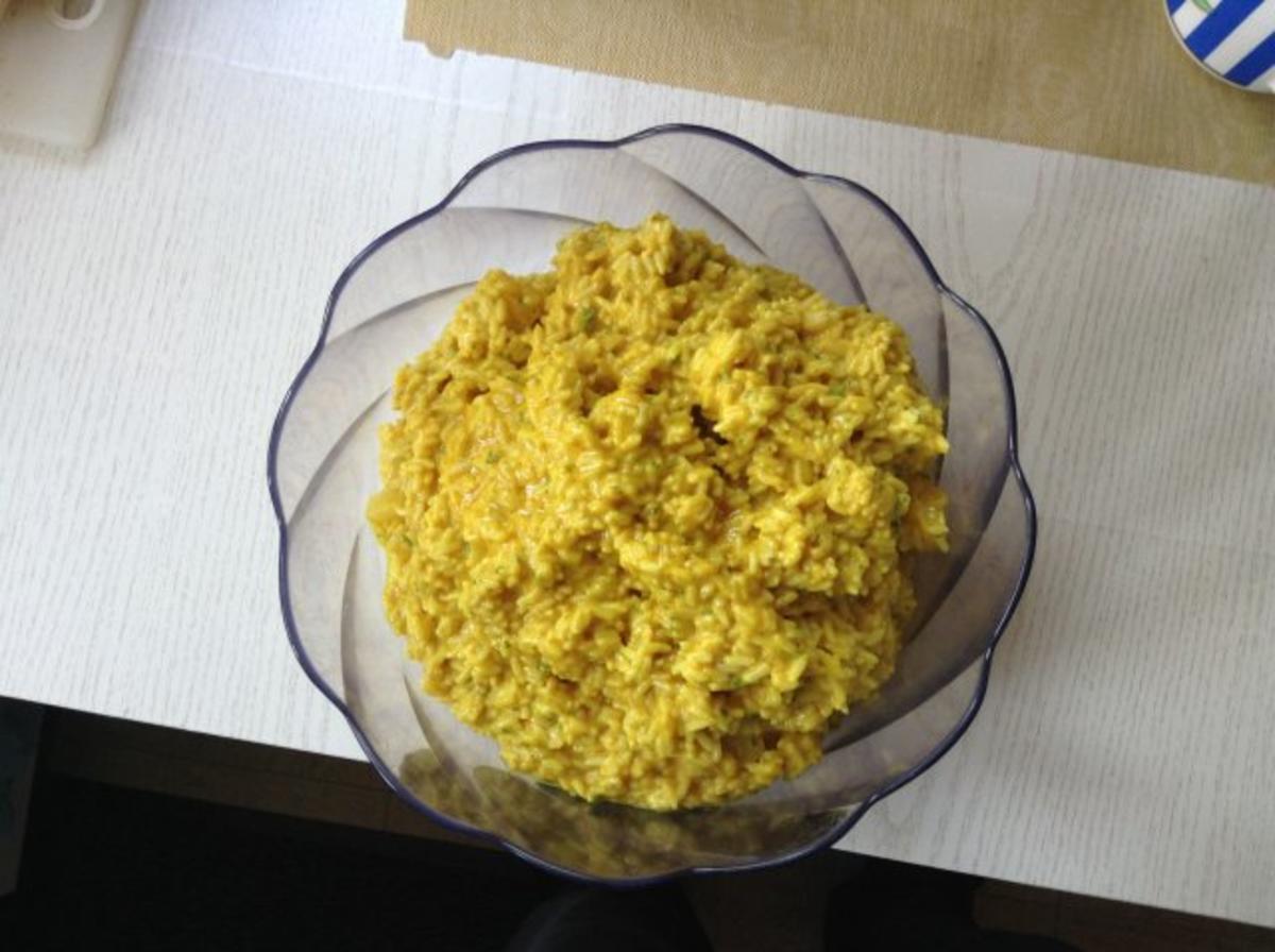 Reissalat mit Curry - Rezept - Bild Nr. 3