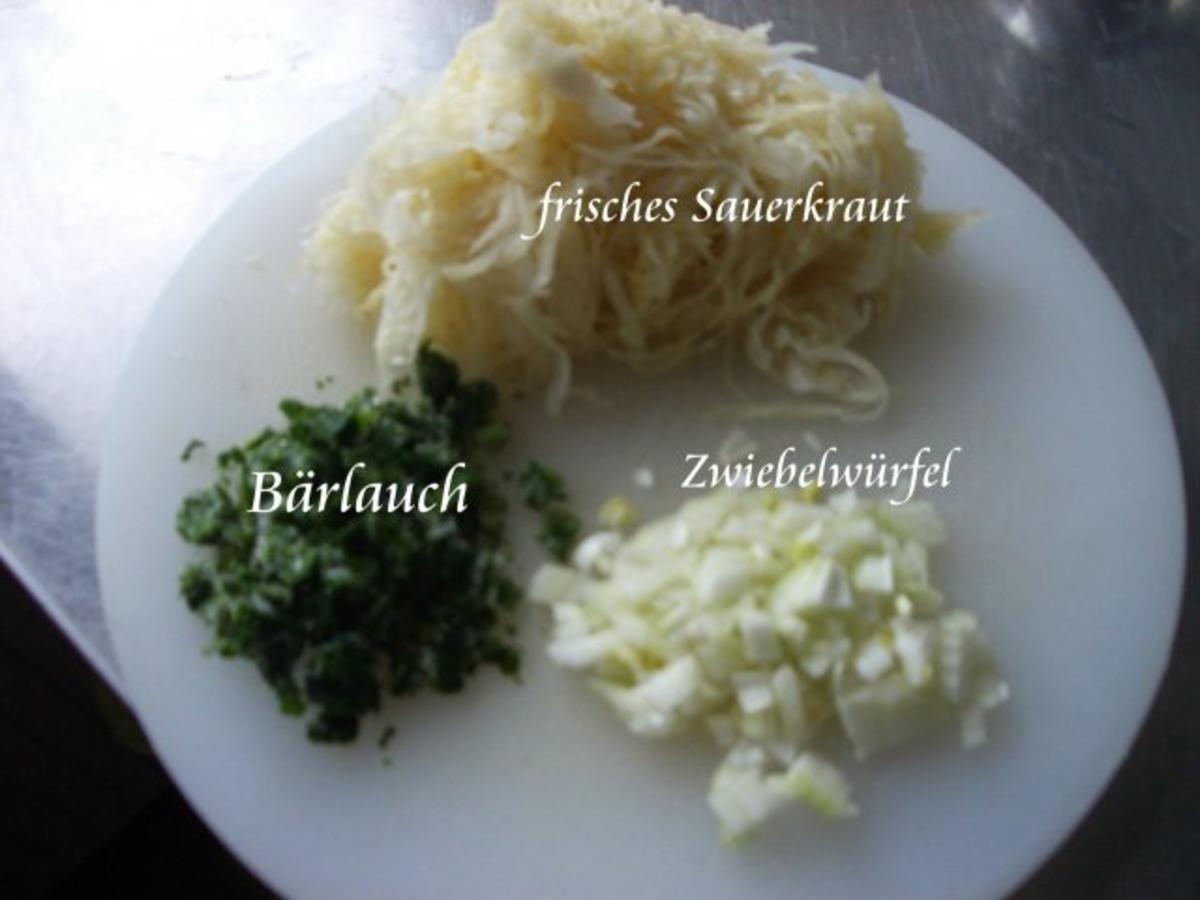 Kartoffelcremesppe mit Sauerkraut und Bacon - Rezept - Bild Nr. 8
