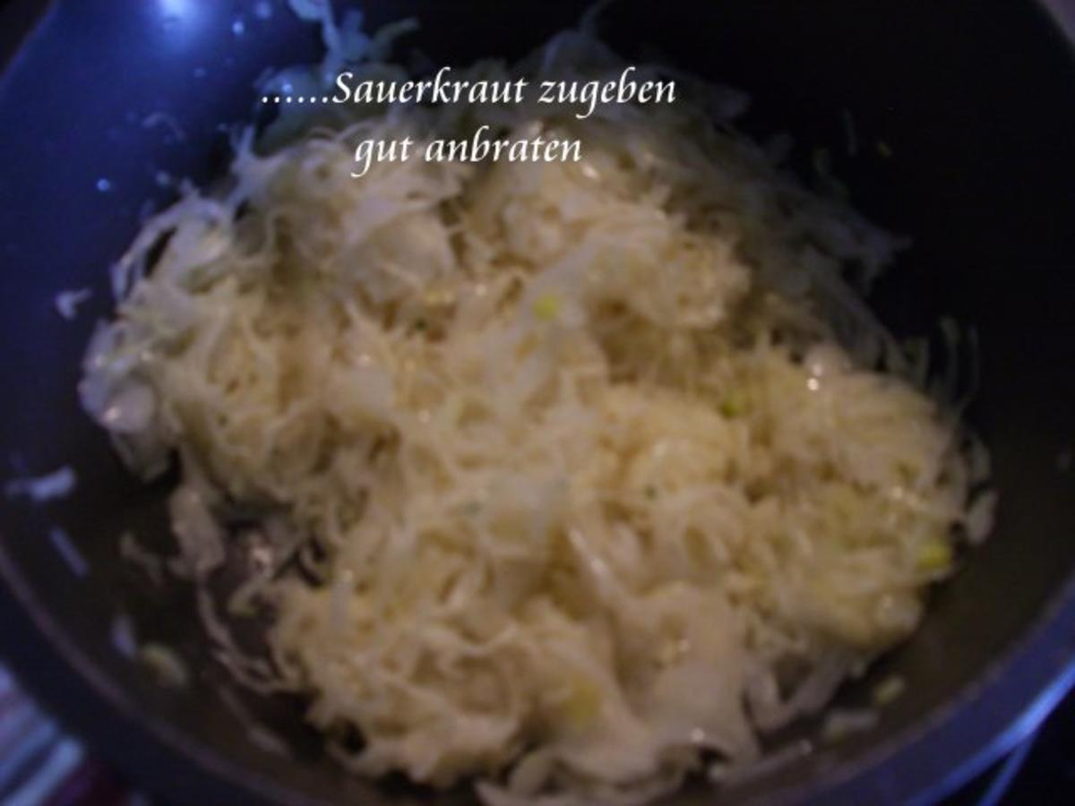 Kartoffelcremesppe mit Sauerkraut und Bacon - Rezept - Bild Nr. 10