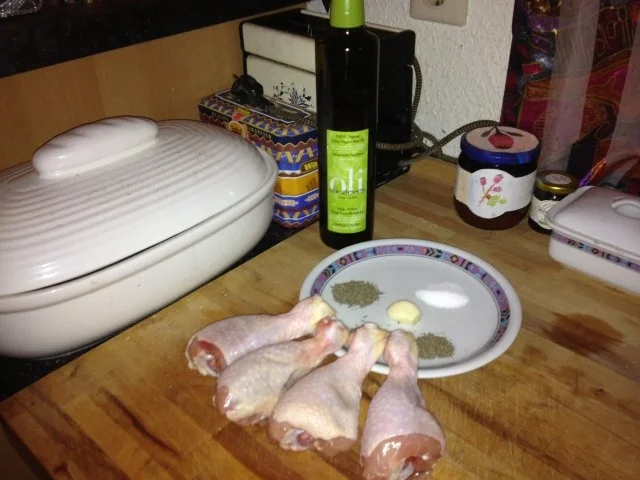 Rezept: Drummsticks mediteran mit Ofengemüse Bild Nr. 2 Drummsticks mediteran mit Ofengemüse - Rezept - Bild Nr. 2