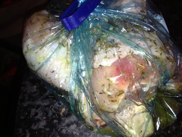 Rezept: Drummsticks mediteran mit Ofengemüse Bild Nr. 3 Drummsticks mediteran mit Ofengemüse - Rezept - Bild Nr. 3