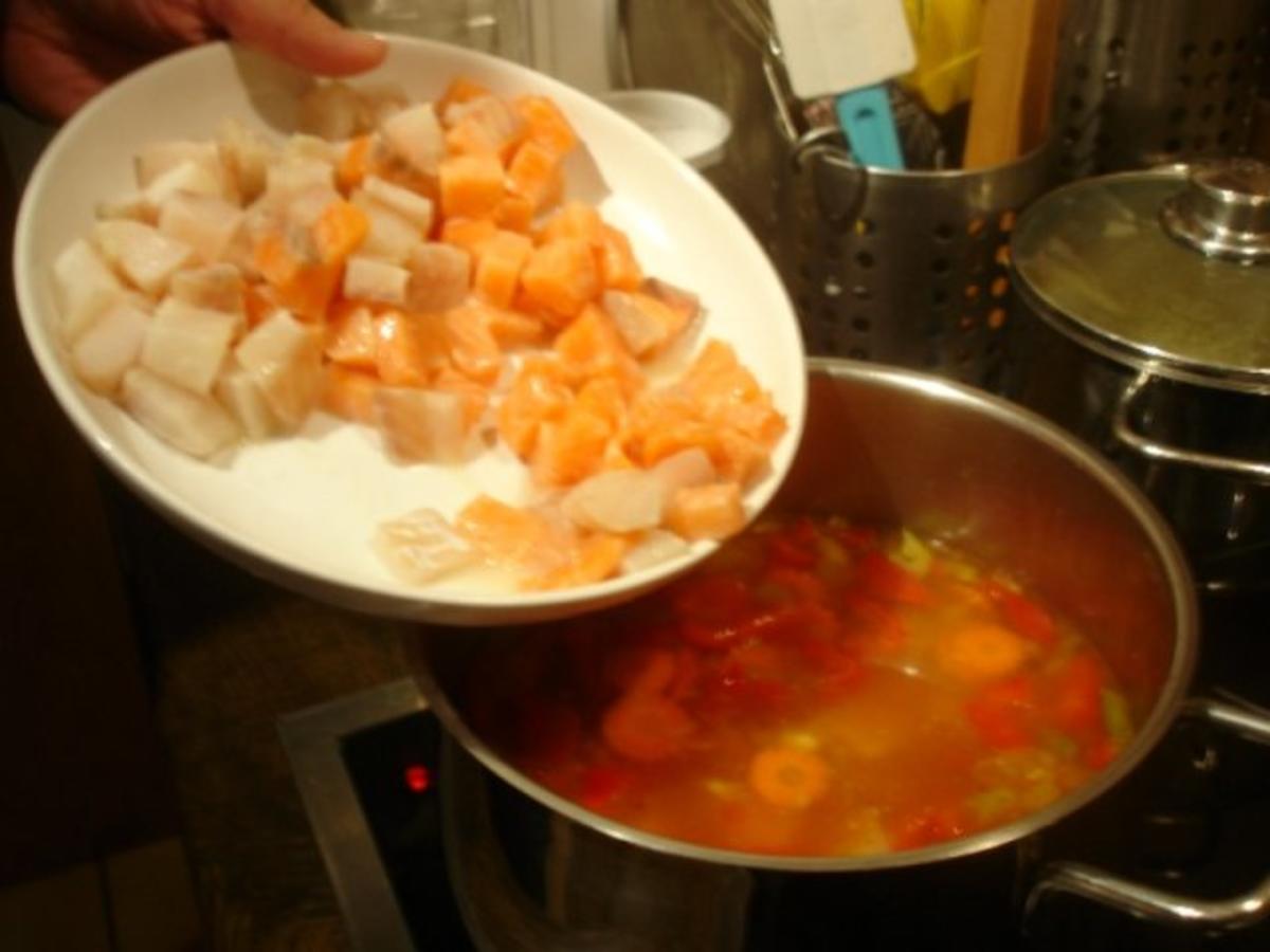 Fischsuppe à la Papa - Rezept - Bild Nr. 10