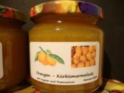 Sweety - Kürbis Marmelade mit Ingwer und Scotch Rosinen - Rezept