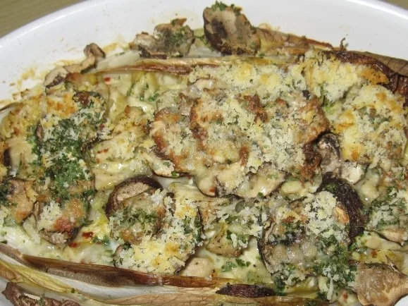 Puten-Chicoree-Auflauf - Rezept