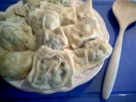 Rezept: Vegan : Gemüsemaultaschen in Karotten - Gemüsebrühe Bild Nr. 3 Vegan : Gemüsemaultaschen in Karotten - Gemüsebrühe - Rezept - Bild Nr. 3