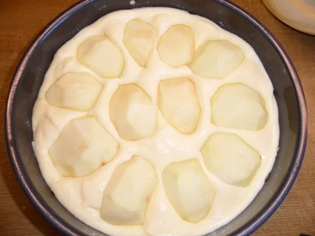 Apfel-Puddingkuchen mit Beeren - Rezept - Bild Nr. 3