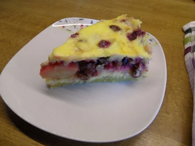 Apfel-Puddingkuchen mit Beeren - Rezept - Bild Nr. 9