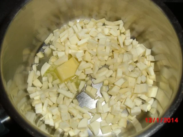 Lauchsuppe mit Pastinakenwürfeln - Rezept - Bild Nr. 6