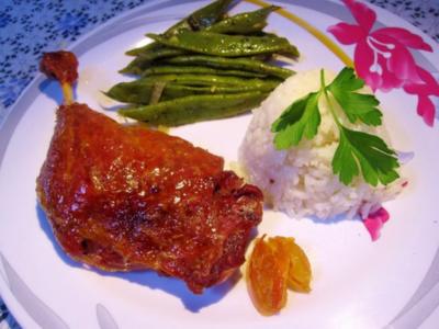 Rezept: Confit de Pato - fruchtig glasiert Confit de Pato - fruchtig glasiert - Rezept