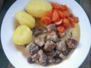 Hackbällchen in Sahnesoße - Rezept