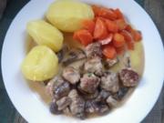 Hackbällchen in Sahnesoße - Rezept