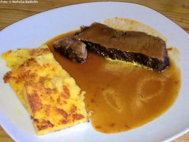 Rinderschmorbraten in Glühwein-Soße - Rezept - Bild Nr. 2