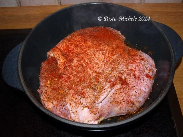 Putenschenkel mit Paprika-Rahmsauce - Rezept - Bild Nr. 3