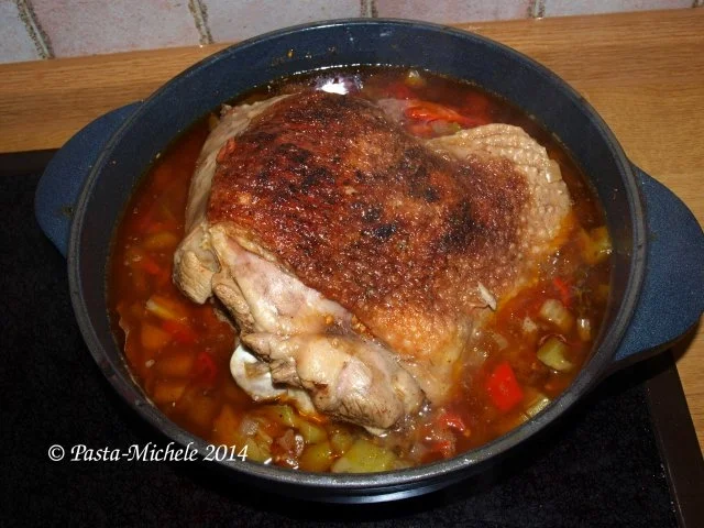 Putenschenkel mit Paprika-Rahmsauce - Rezept - Bild Nr. 4