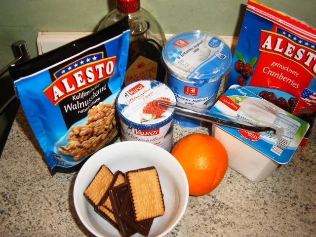 Rezept: Quark-Joghurt -Preiselbeer- Cranberriedessert Bild Nr. 2 Quark-Joghurt -Preiselbeer- Cranberriedessert - Rezept - Bild Nr. 2